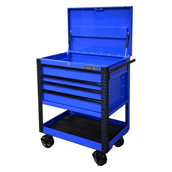 Extreme Tools® - EX Professional™ Blue Rolling Tool Cabinet (33" W x 23" D x 44" H)