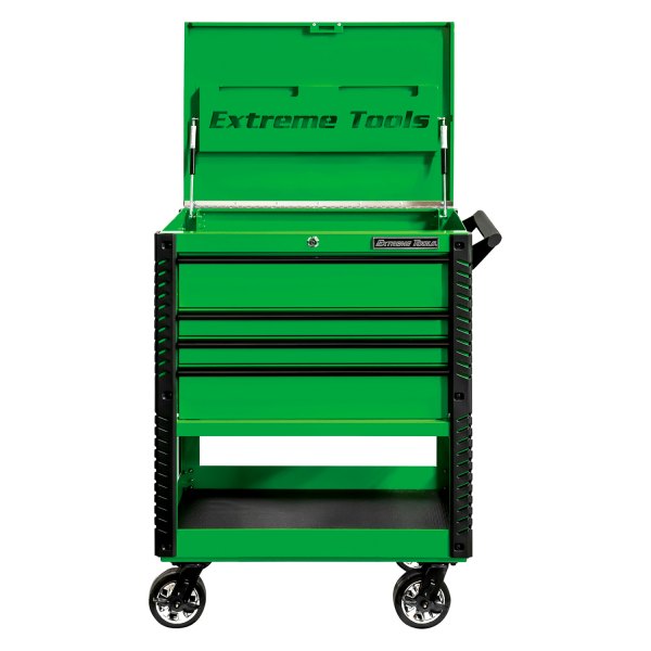 Extreme Tools® - EX Professional™ Green Rolling Tool Cabinet (33" W x 23" D x 44" H)