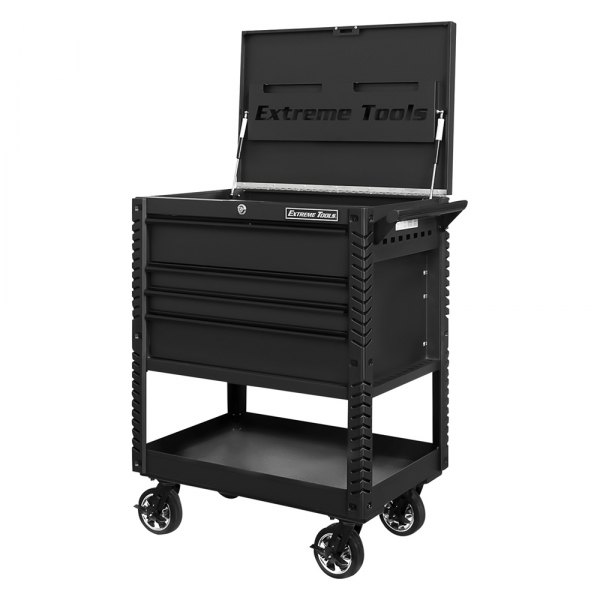 Extreme Tools® - EX Professional™ Matte Black Rolling Tool Cabinet (33" W x 23" D x 44" H)