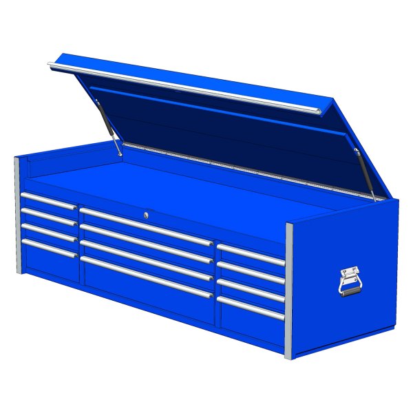 Extreme Tools® - RX Professional™ Blue Top Chest (72" W x 25" D x 23" H)