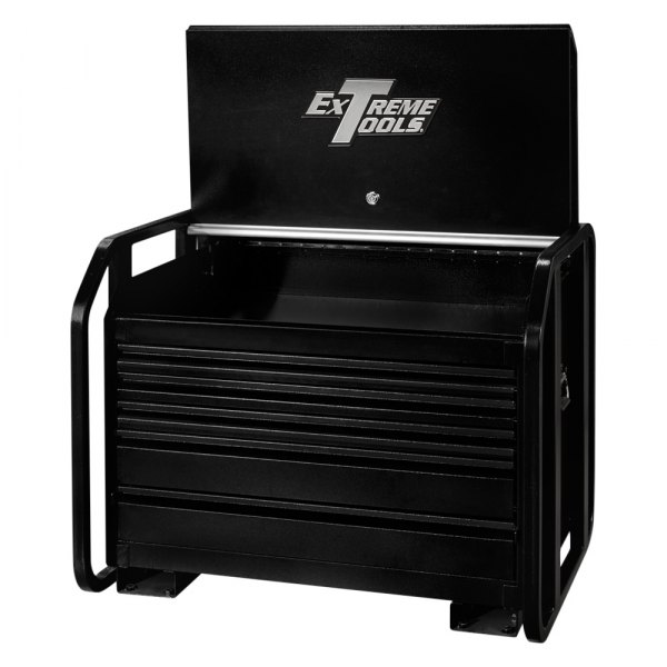 Extreme Tools® - TX™ Black Deluxe Rolling Tool Cabinet (36" W x 25.5" D x 28.37" H)