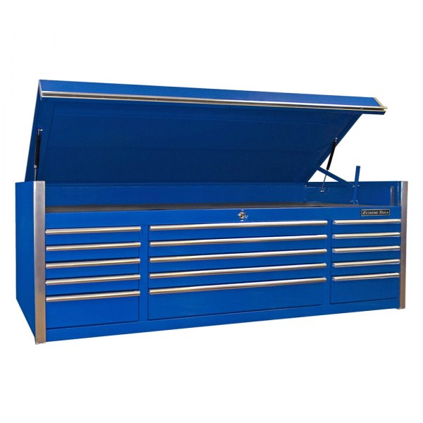 Extreme Tools® - EX Professional™ Blue Top Chest (72" W x 31" D x 26" H)