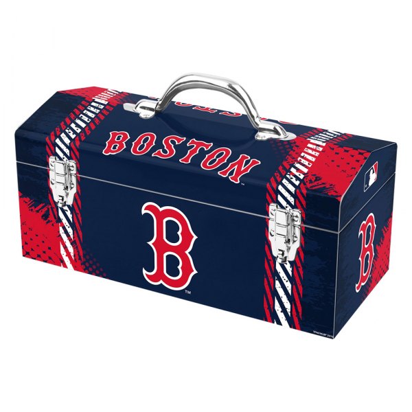 Fanmats® - MLB™ Steel Blue Boston Red Sox Portable Tool Box (16.3" W x 7.2" D x 7.5" H)