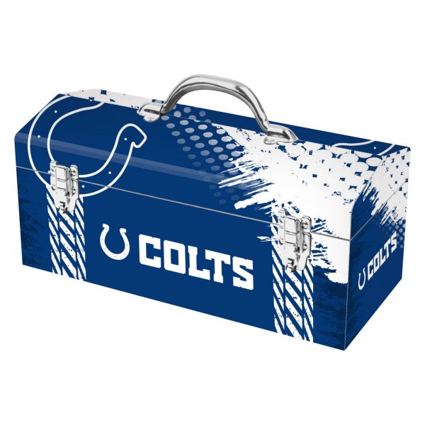 Fanmats® - NFL™ Steel Blue Indianapolis Colts Portable Tool Box (16.3" W x 7.2" D x 7.5" H)