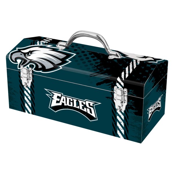 Fanmats® - NFL™ Steel Green Philadelphia Eagles Portable Tool Box (16.3" W x 7.2" D x 7.5" H)
