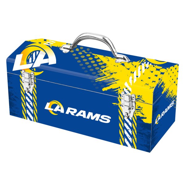 Fanmats® - NFL™ Steel Blue Los Angeles Rams Portable Tool Box (16.3" W x 7.2" D x 7.5" H)