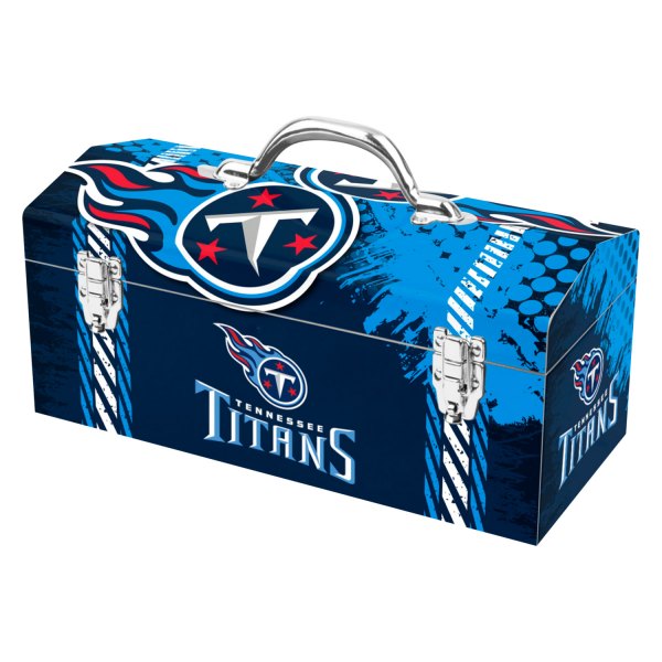 Fanmats® - NFL™ Steel Blue Tennessee Titans Portable Tool Box (16.3" W x 7.2" D x 7.5" H)