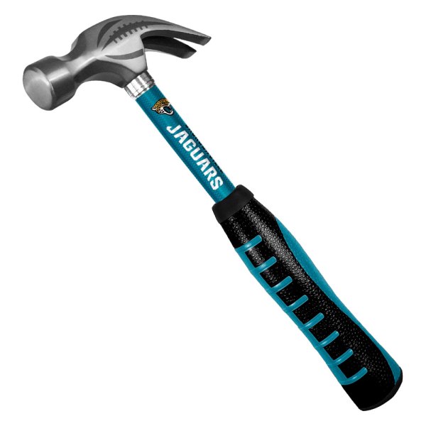 FanMats® - NFL™ 16 oz. Fiberglass Handle Curved Claw Jacksonville Jaguars Hammer