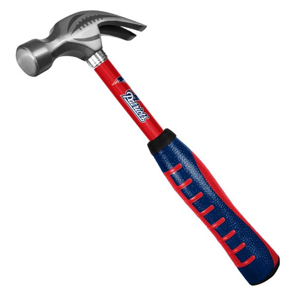 FanMats® - NFL™ 16 oz. Fiberglass Handle Curved Claw New England Patriots Hammer