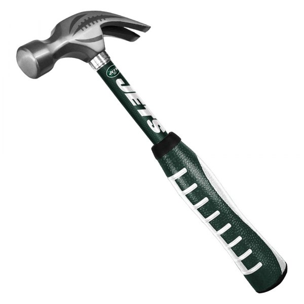FanMats® - NFL™ 16 oz. Fiberglass Handle Curved Claw New York Jets Hammer