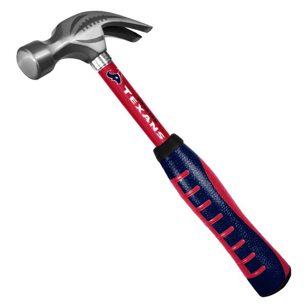 FanMats® - NFL™ 16 oz. Fiberglass Handle Curved Claw Houston Texans Hammer