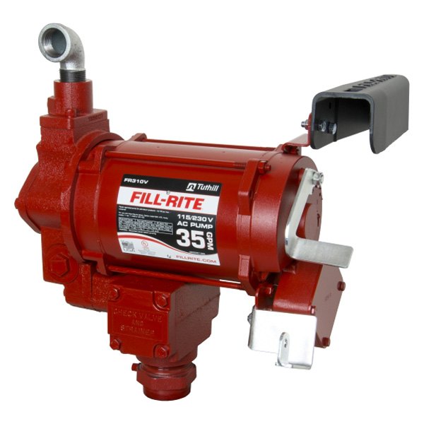 Fill-Rite® - 300V Series 35 GPM 115/230 V AC High Flow Fuel Transfer Pump with 1" Automatic Nozzle