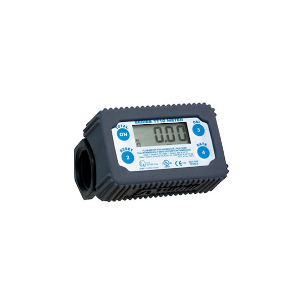 Fill-Rite® - TT10 Series 35 GPM Polymer Multi-Measure Digital In-Line Liquid Turbine Meter with BSSP Connection