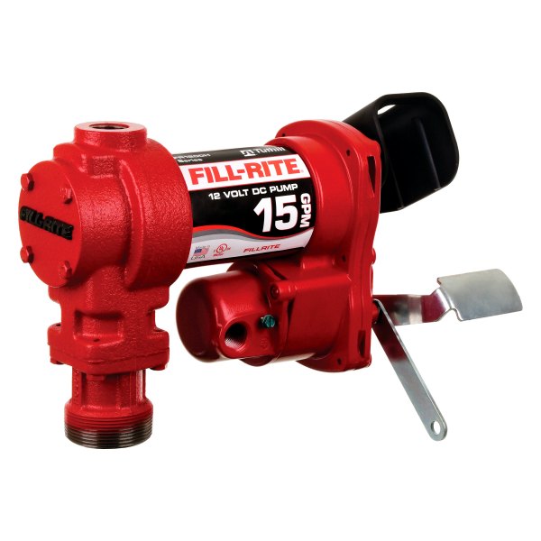 Fill-Rite® - FR1200 Series 15 GPM 12 V DC Heavy-Duty Fuel/Mineral Spirits Transfer Pump