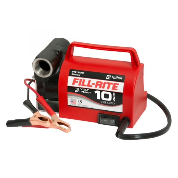 Fill-Rite® - 10 GPM 12 V DC Portable Diesel/Anti-Freeze Transfer Pump