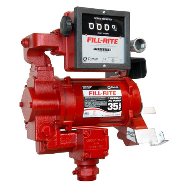 Fill-Rite® - 300V Series 35 GPM 115/230 V AC Heavy-Duty Fuel Transfer Pump with Mechanical Meter