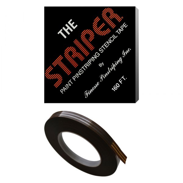 Finesse® - The Striper™ 160' x 0.06" x 0.125" Paint Striping Stencil Tape