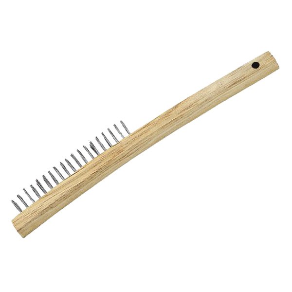 Firepower® - Stainless Steel Curved Long Handle Scratch Brush