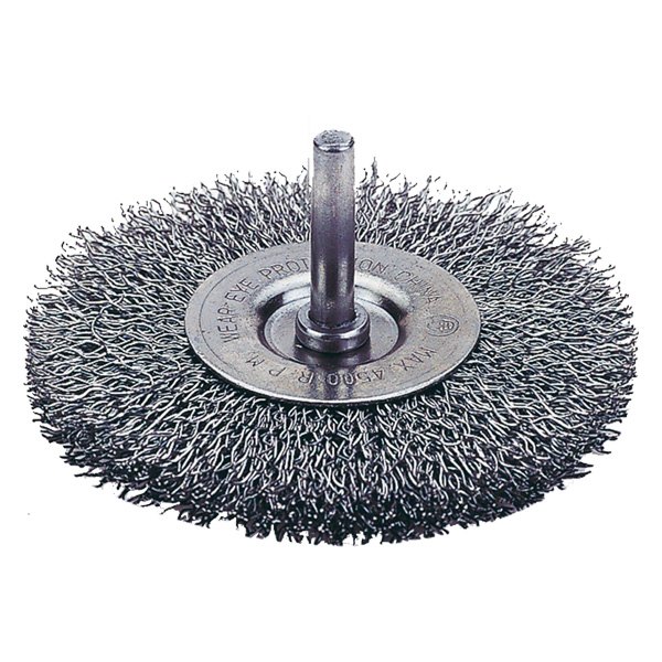 Firepower® - 2" Carbon Steel Crimped Wheel Brush