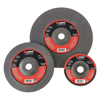 Firepower® - 14" x 3/32" x 1" Aluminum Oxide Type 41 Double Reinforced Chop Saw Cut-Off Wheel
