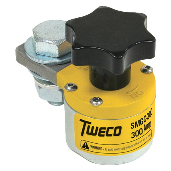 Firepower® - Tweco™ SM Series 300 A Switchable Magnetic Ground Clamps