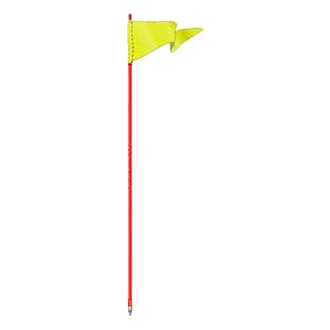 Traffic Warning Flags  Control, Safety, Staff, Bungee, Grommet 