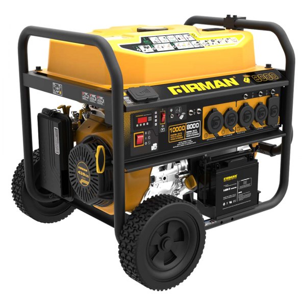 Firman® - Max Pro™ Performance™ 8 kW Gasoline Electric/Recoil/Remote Start Portable Generator (CARB Compliant)