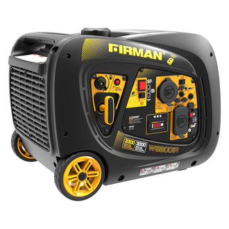 Firman® - Max Pro™ Whisper™ 3 kW Gasoline Electric/Recoil/Remote Start Inverter Portable Generator (CARB Compliant)