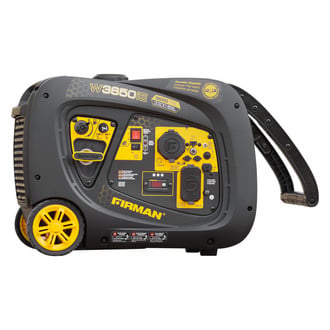 Firman® - Whisper™ 3.3 kW Gasoline Electric Start Inverter Portable Generator (CARB Compliant)