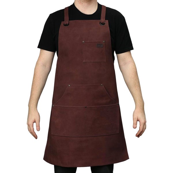 First Manufacturing® - One Size Fits All Oxblood Machinist Apron