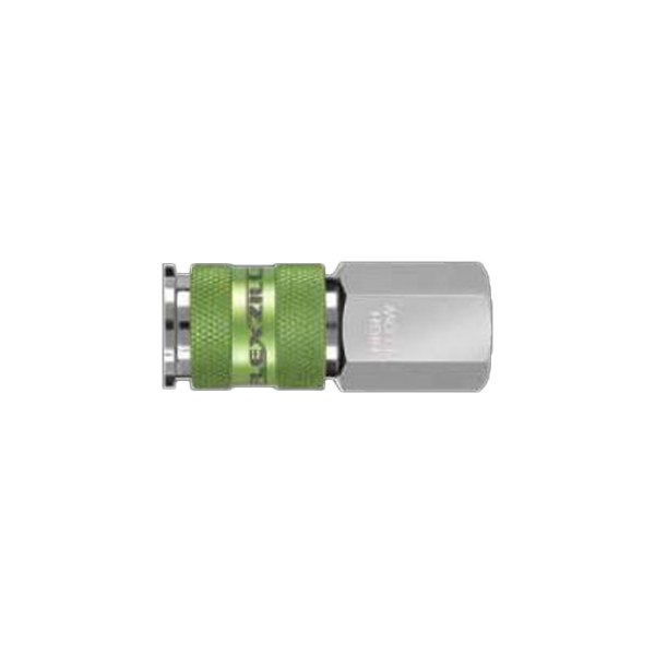 Flexzilla® - Pro™ H-Style 1/4" (F) NPT x 1/4" Steel/Aluminum Quick Coupler Body