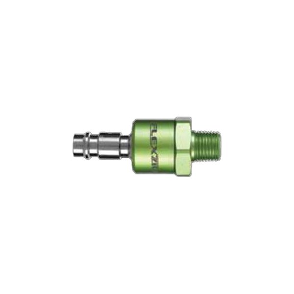 Flexzilla® - Pro™ H-Style 3/8" (M) NPT x 1/4" Steel/Aluminum Quick Coupler Plug, 2 Pieces