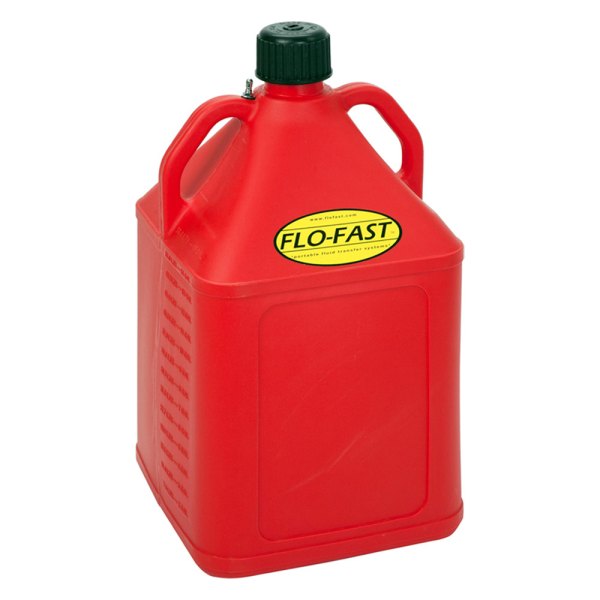 Flo-Fast® - 15 gal Red Plastic Dual-Handle Multi-Purpose Can