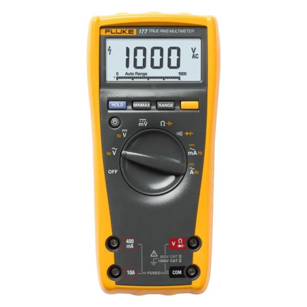 Fluke Electronics® - True-RMS Multimeter (AC/DC Voltage, AC/DC Current, Resistanse, Capacitance, Frequency)