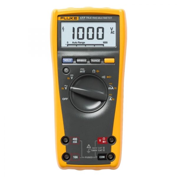 Fluke Electronics® - True-RMS Multimeter (AC/DC Voltage, AC/DC Current, Resistanse, Capacitance, Frequency)