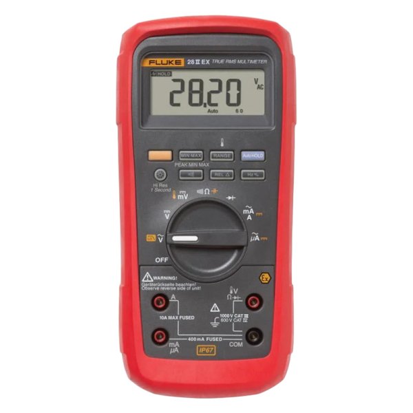 Fluke Electronics® - EX Intrinsically Safe True-RMS Multimeter