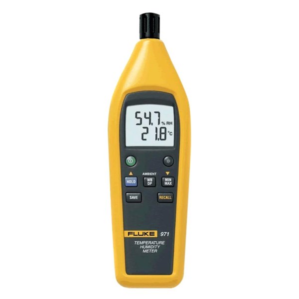 Fluke Electronics® - Temperature and Humidity Meter (-4°F to 140°F)