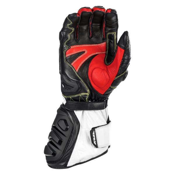 Fly Racing® - FL-2 Men's Gloves (Small, Black/White/Red)