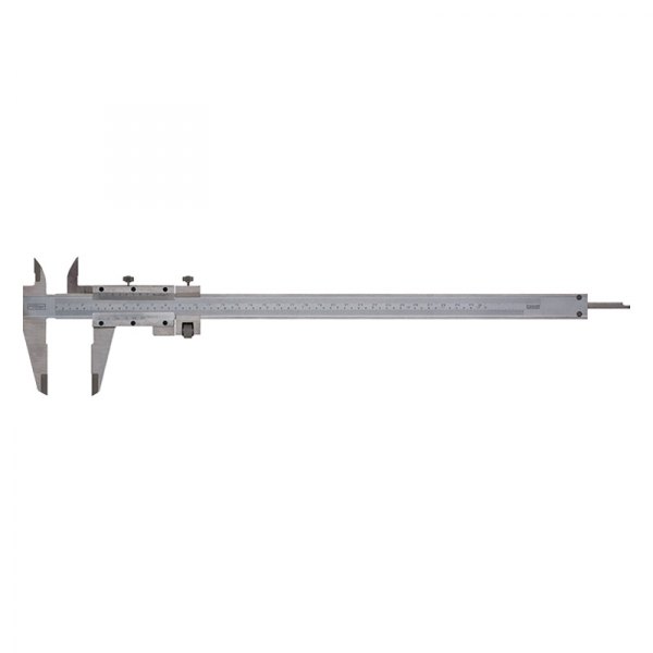 Fowler High Precision® - 0 to 12" SAE and Metric Stainless Steel Vernier Caliper with Fine Adjustment