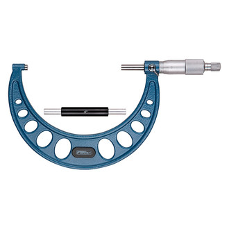 Fowler High Precision® 52-240-005-1 - 52-240 Series™ 4 to 5" SAE Steel Mechanical Outside Micrometer