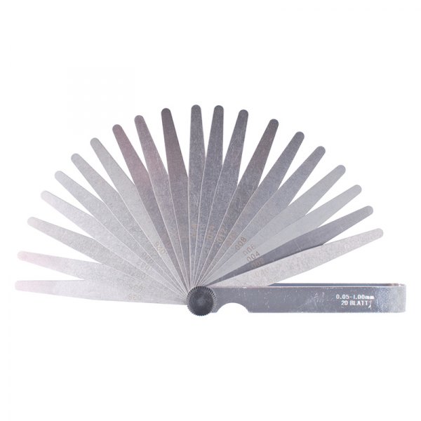 Fowler High Precision® - 0.0015 to 0.025" SAE Stainless Steel Tapered Feeler Gauge Set