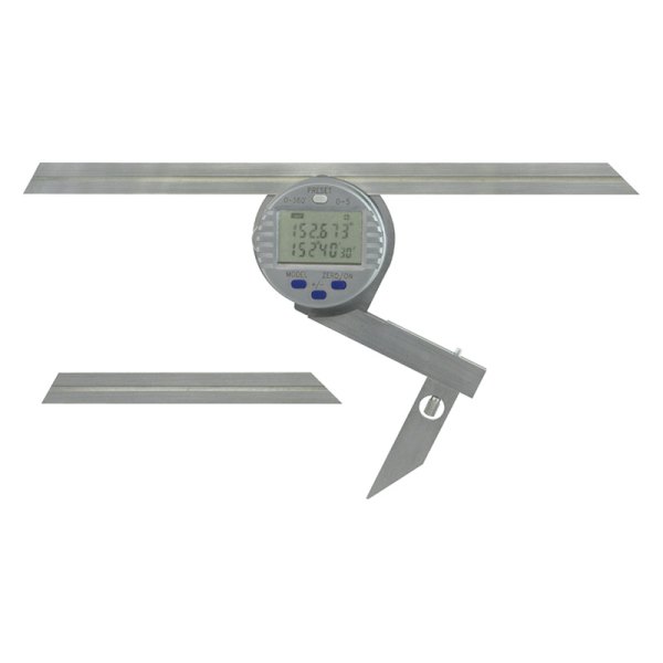 Fowler High Precision® - 0° to 360° Stainless Steel Digital Gauge Universal Protractor