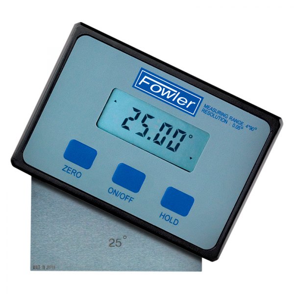 Fowler High Precision® - Xtra-Value™ 4" Digital and Bubble Aluminum Box Beam Level