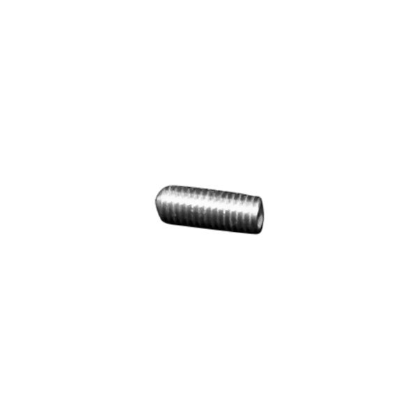 Fox® - SAE #10-32 x 1/2" UNF Stainless Steel Cup-Point Socket Set Screw with Flat Tip