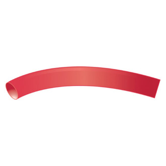 FulTyme RV® - 48" x 3/4" 3:1 Polyolefin Red Dual Wall Flexible Heat Shrink Tubing