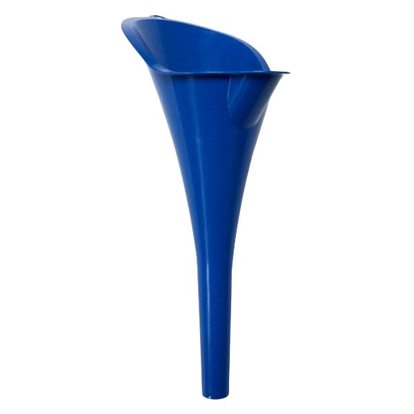 Funnel King® - 3.5" Blue Polyethylene Capless Multi-Purpose Funnel