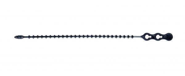 Gardner Bender® - Beadle™ 8" x 70 lb Nylon Black UV Resistant Heavy-Duty Reusable Beaded Cable Ties