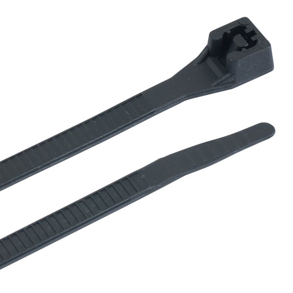 Gardner Bender® - 6" x 30 lb Nylon Black UV Resistant Cable Ties