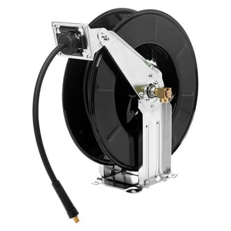 Gates® - Heavy Duty Auto Air Hose Reel with Polymer 1/2" x 50' Air Hose