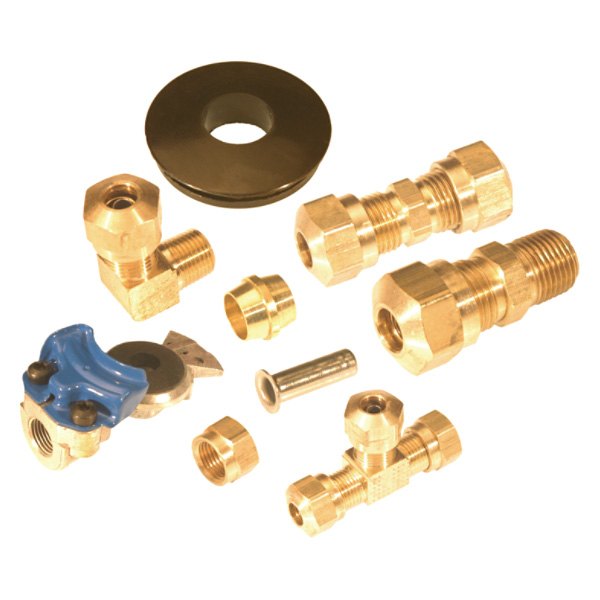 Gates® - Small Compression Air Brake Hydraulic Coupling and Adapter Assortment